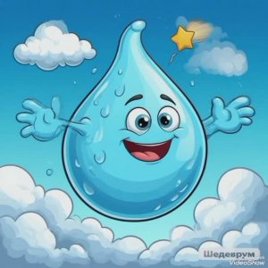 Сказочка про Капельку 💧⛅️