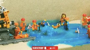 Лего и песок с водой