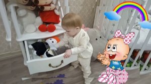 Маленькая Ева, и мир игрушек🥰