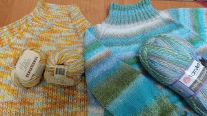 Очень сильно разочаровалось в дорогой пряже . Вяжу на холодную ЗИМУ  Продвижения, новые процессы.