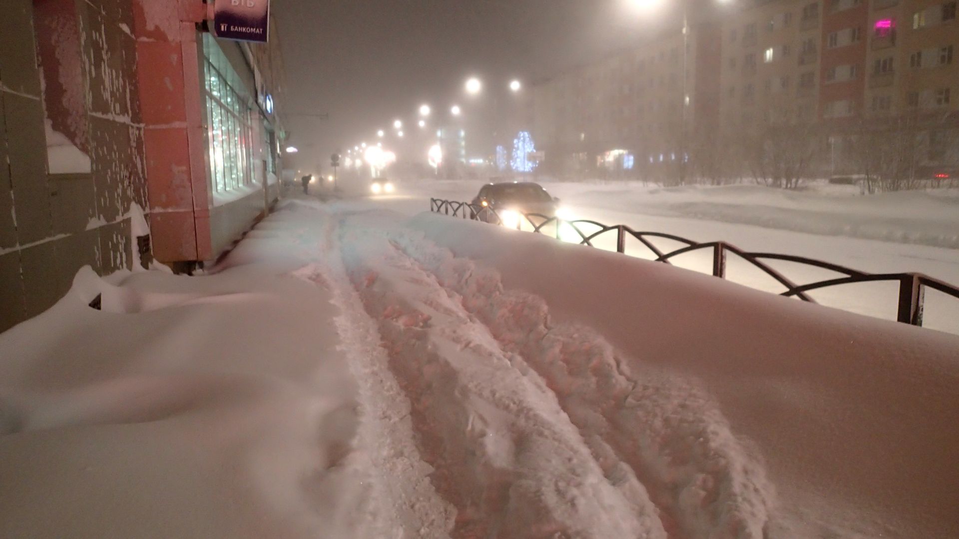 2025.12.09. Норильск. Снег, метель при -36...-25. смотреть онлайн