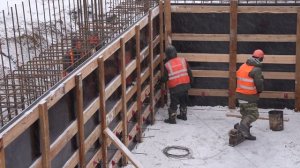 Строительство инженерных сетей в селе Оек