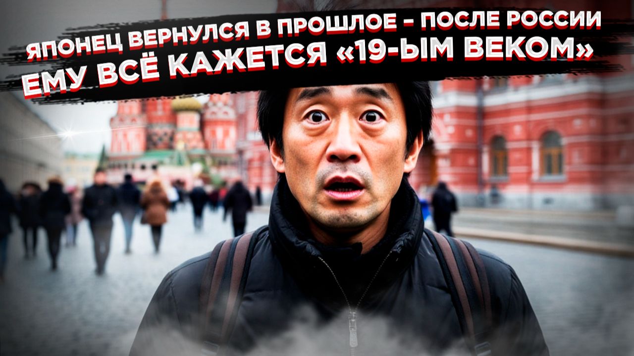 «Словно вернулся в 19 век!»: Японец испытал культурный шок, приехав домой из России смотреть онлайн
