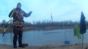 За плотвой на Ахтубу перед морозом .