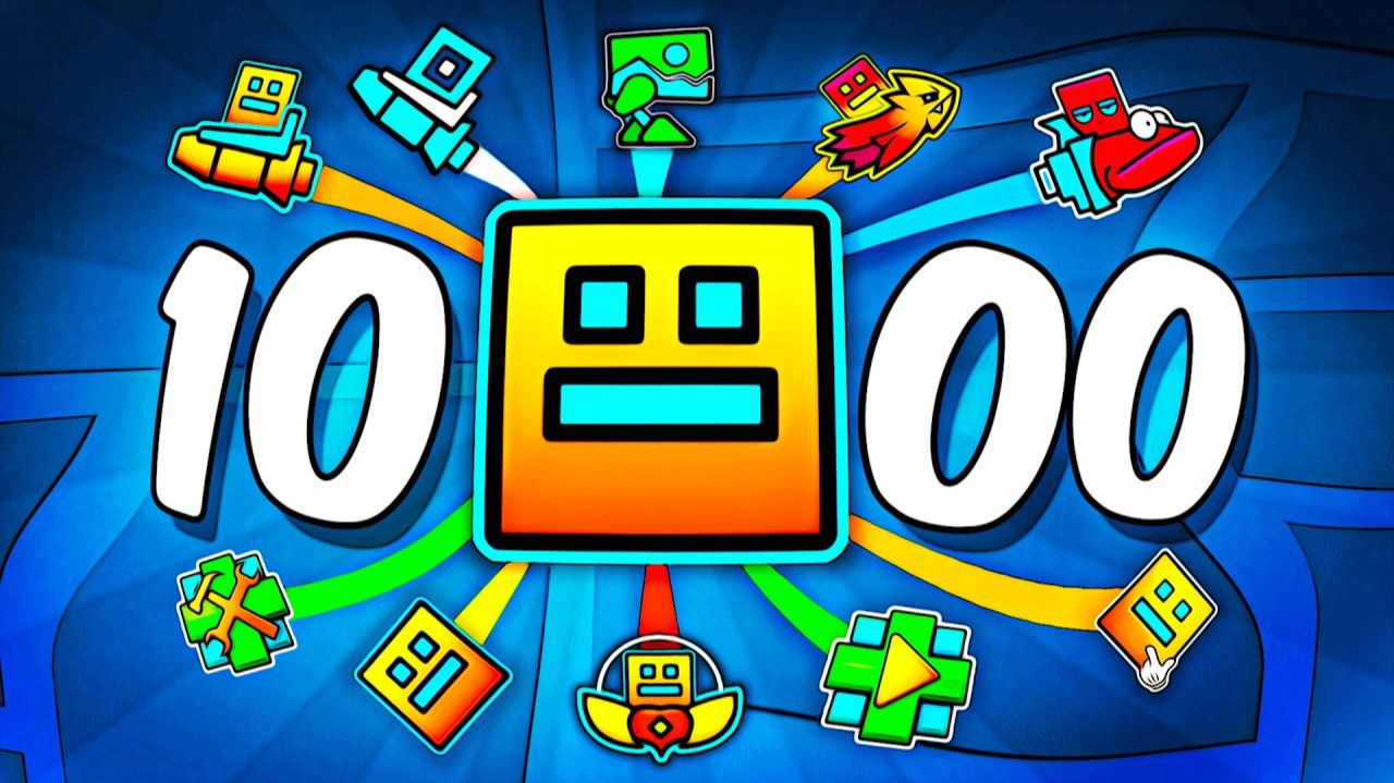 1000 ФАКТОВ О GEOMETRY DASH! смотреть онлайн