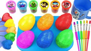 Мультики для самых маленьких. Забавные игрушки. Пластилин Плей до. Слаймы. Волшебство и магия. АСМР