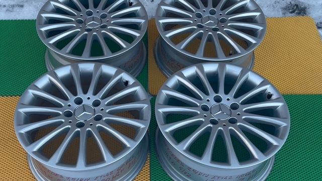 Диски Mercedes (Made in Poland) R17 5/112 из Japan(Япония)! смотреть онлайн