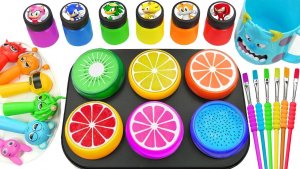 Мультики для самых маленьких. Забавные игрушки. Пластилин Плей до. Слаймы. Волшебство и магия. АСМР