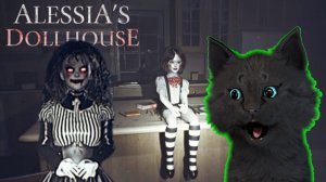 СУПЕР КОТ ПОПАЛ не в ту дверь для ночной доставки ПИЦЦЫ 🐱 Alessias Dollhouse Кукольный домик Алисии