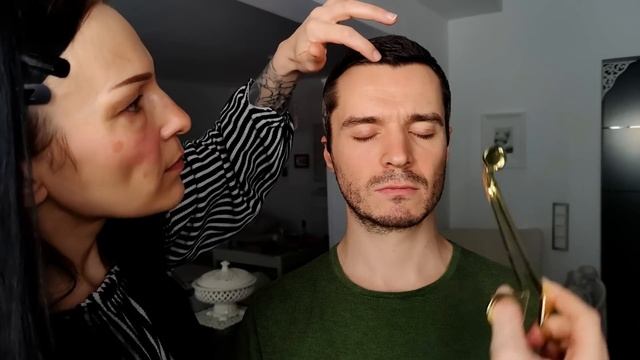 ASMR Facial Hair Removal & Grooming смотреть онлайн