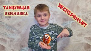 Танцующая изюминка. Эксперимент.