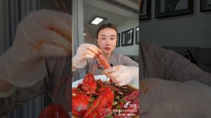 Мукбанг/китайский мукбанг/поедание морепродуктов
