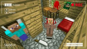 ЧТО ПРОИСХОДИТ КОГДА МЕНЯ НЕТ ДОМА В МАЙНКРАФТ | Риколит Minecraft
