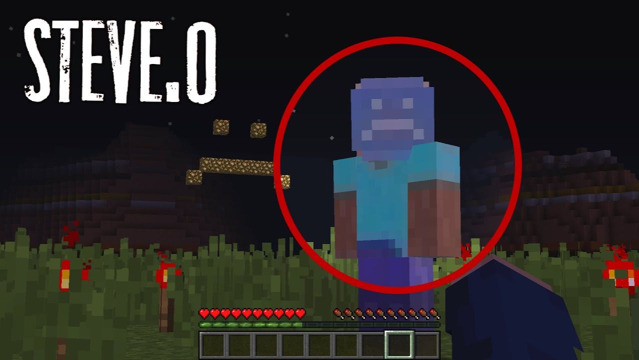 Страшное СУЩЕСТВО Steve.O следило за мной в Моём мире Minecraft! 😱 | Ужасы в Майнкрафте! 😨 смотреть онлайн