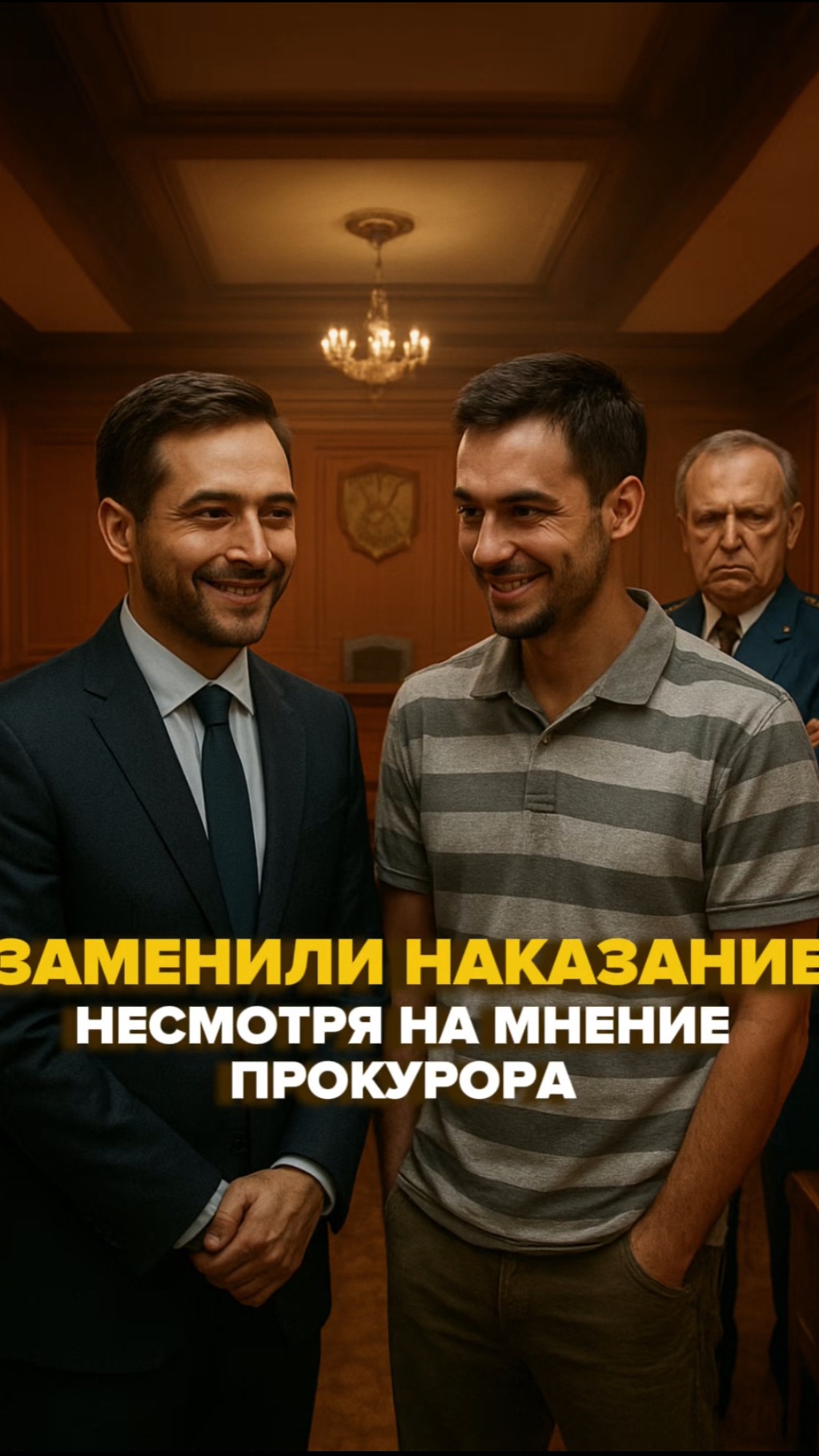Заменили наказание вопреки мнению прокурора и администрации. Мнение стороны обвинения не решающее! смотреть онлайн