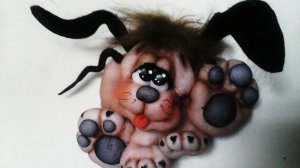 Магнит на холодильник Собака (капрон)