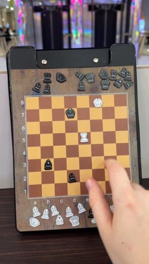 Пат - это ситуация, когда никто не напал на короля, но нет ходов, разрешенных правилами 🌊