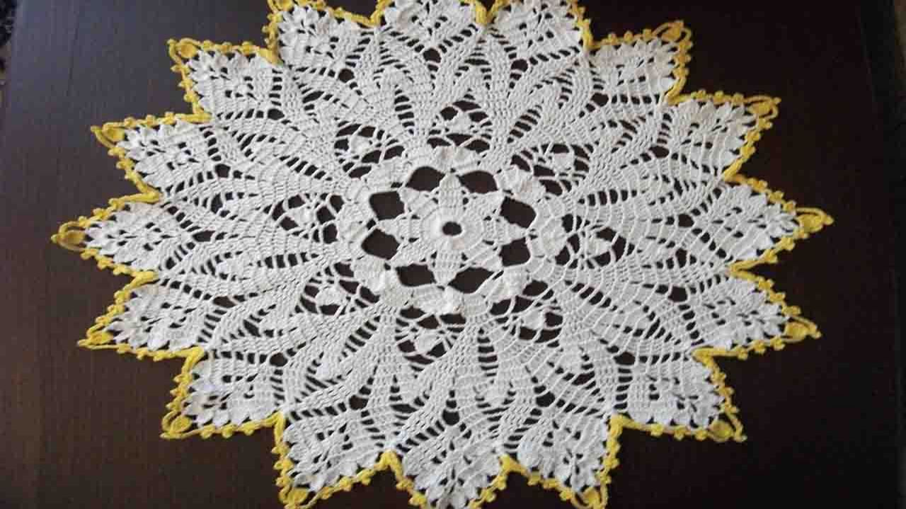 САЛФЕТКА КРЮЧКОМ ДЛЯ НАЧИНАЮЩИХ - ПОШАГОВЫЙ МК. ЧАСТЬ 1 смотреть онлайн