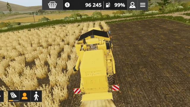 Farming simulator 20 Уборочная Соевых бобов поля 3 смотреть онлайн