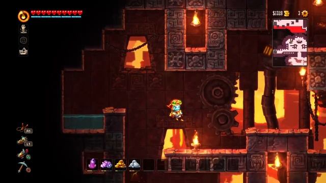 SteamWorld Dig 2 (Стрим 7 - Машины Рока, ФИНАЛ и поиск артефакто�