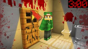 СТРАШНЫЙ МАНЬЯК ЛОМИТСЯ КО МНЕ ДОМОЙ НОЧЬЮ В МАЙНКРАФТ | Риколит Minecraft