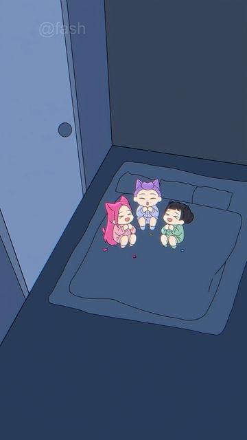 Кто Из Них не Спящие Коты? (Kpop Demon Hunters) смотреть онлайн