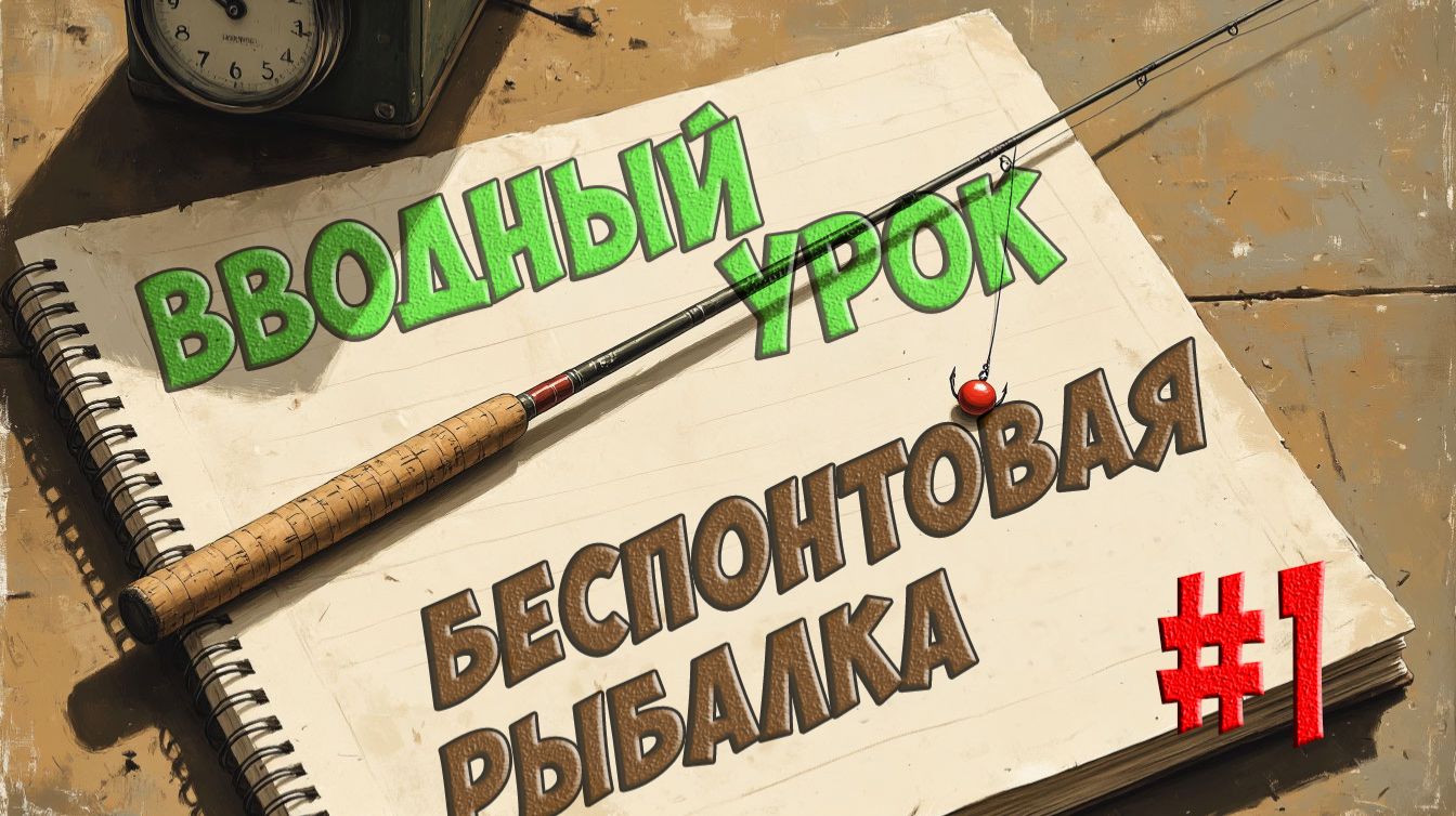 Вводный урок по рыбалке для начинающих - Собираем снасти с нуля - Беспонтовая рыбалка 1 смотреть онлайн