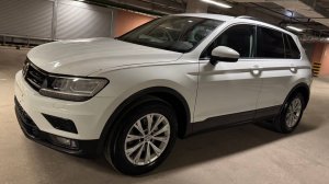 Volkswagen Tiguan; 1.4 AT; 2020; Белый