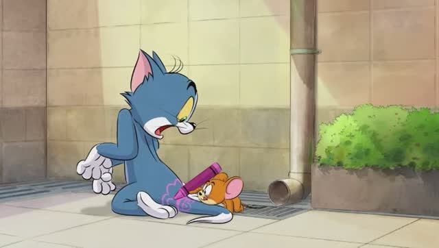 ТОМ И ДЖЕРРИ  -  Том гонится за Джерри