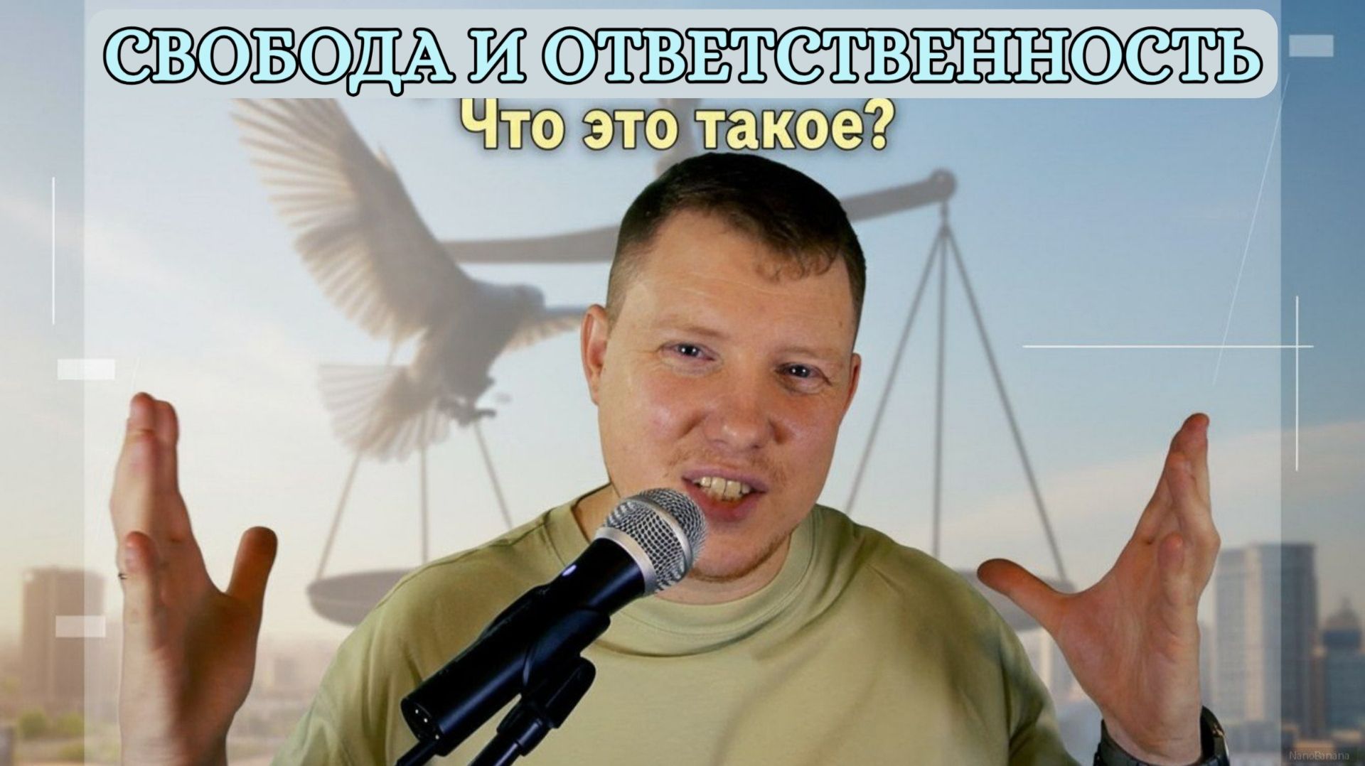 Что такое свобода и ответственность? Почему все хотят быть свободными? Саша Комментатор смотреть онлайн