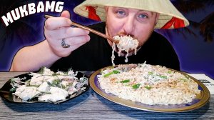 МУКБАНГ|ОБЖОРЫЧ|ТАИЛАНДСКАЯ ЛАПША|ЖАРЕНАЯ КУРИЦА|MUKBANG