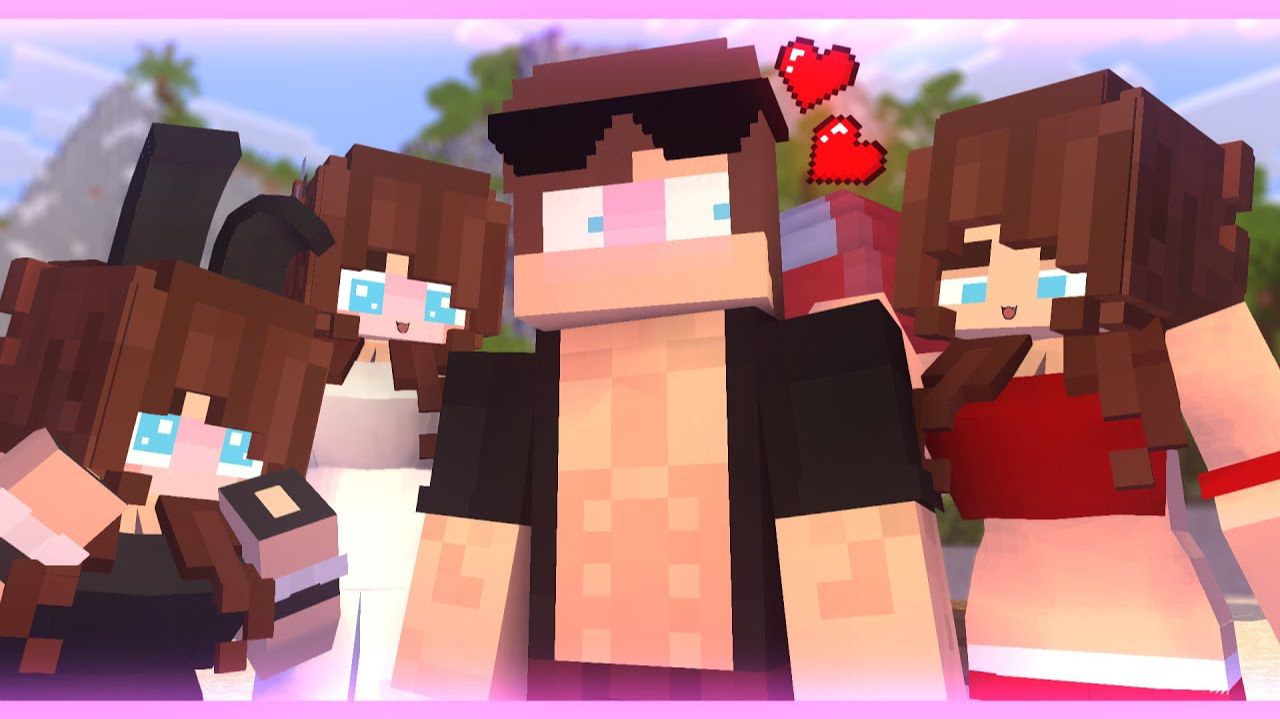MAIZEN ： JJ Sisters Love - Minecraft Animation JJ & Mikey