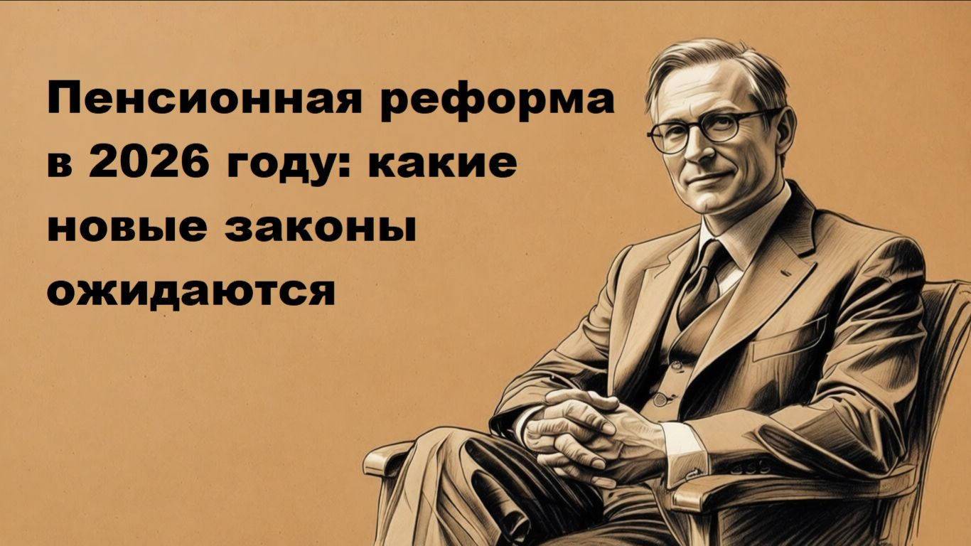 Пенсионная реформа в 2026 году: какие новые законы ожидаются смотреть онлайн