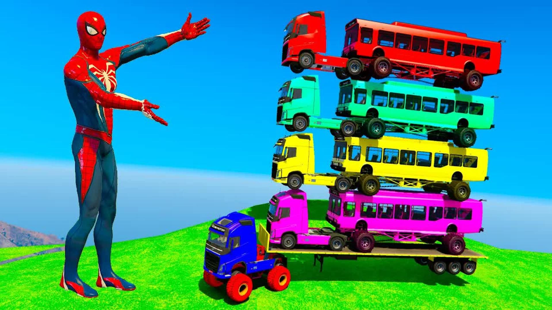 ГОНОЧНАЯ ТРАССА С ПРЕПЯТСТВИЯМИ ДЛЯ СУПЕРГЕРОЕВ 🎢 ЧЕЛОВЕК ПАУК ПРОТИВ БЭТМЕНА И ХАЛКА №7 ГОНОЧНАЯ ТРАССА С ПРЕПЯТСТВИЯМИ ДЛЯ СУПЕРГЕРОЕВ 🎢 ЧЕЛОВЕК ПАУК ПРОТИВ БЭТМЕНА И ХАЛКА №7