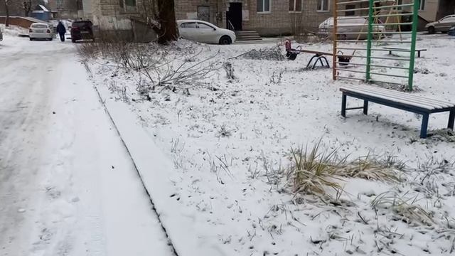 Ура, снег выпал!!! смотреть онлайн