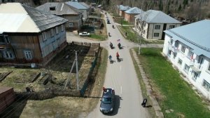 9 мая парад и автопробег п. Кошурниково