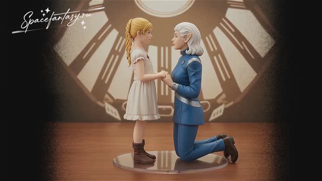 Последний ребенок на корабле - Модельки Мералли и Астэр, персонажей космического фэнтези Путь Укусая смотреть онлайн