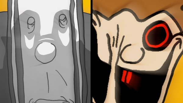 Shucks Rewritten cutscene, but it Roman Velchik and Lukoil