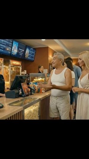 Михалыч на свидании.#ии #юмор #ai #шуточное #прикол #смешнойшортс #кино #прикол #смех #топ #михалыч