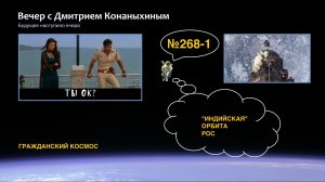 Вечер с Дмитрием Конаныхиным №268-1 "Индийская" орбита РОС