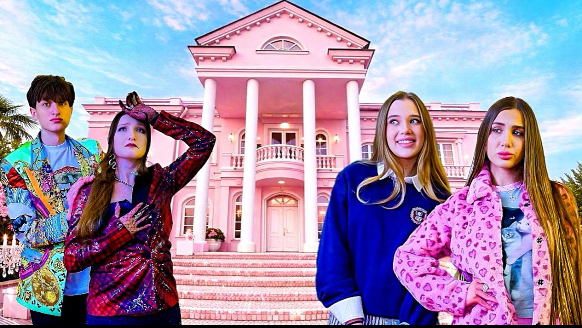 МРАЧНОЙ ШКОЛЫ БОЛЬШЕ НЕТ! ДИАНА СДЕЛАЛА ЯРКУЮ И ГЛАМУРНУЮ ШКОЛУ ИЗ МРАЧНОЙ ROSE THORM смотреть онлайн