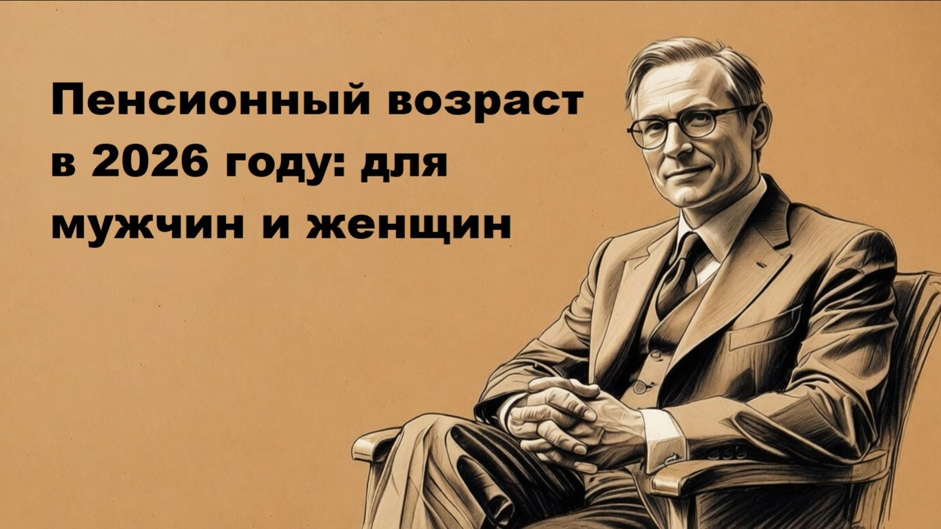 Пенсионный возраст в 2026 году: для мужчин и женщин смотреть онлайн