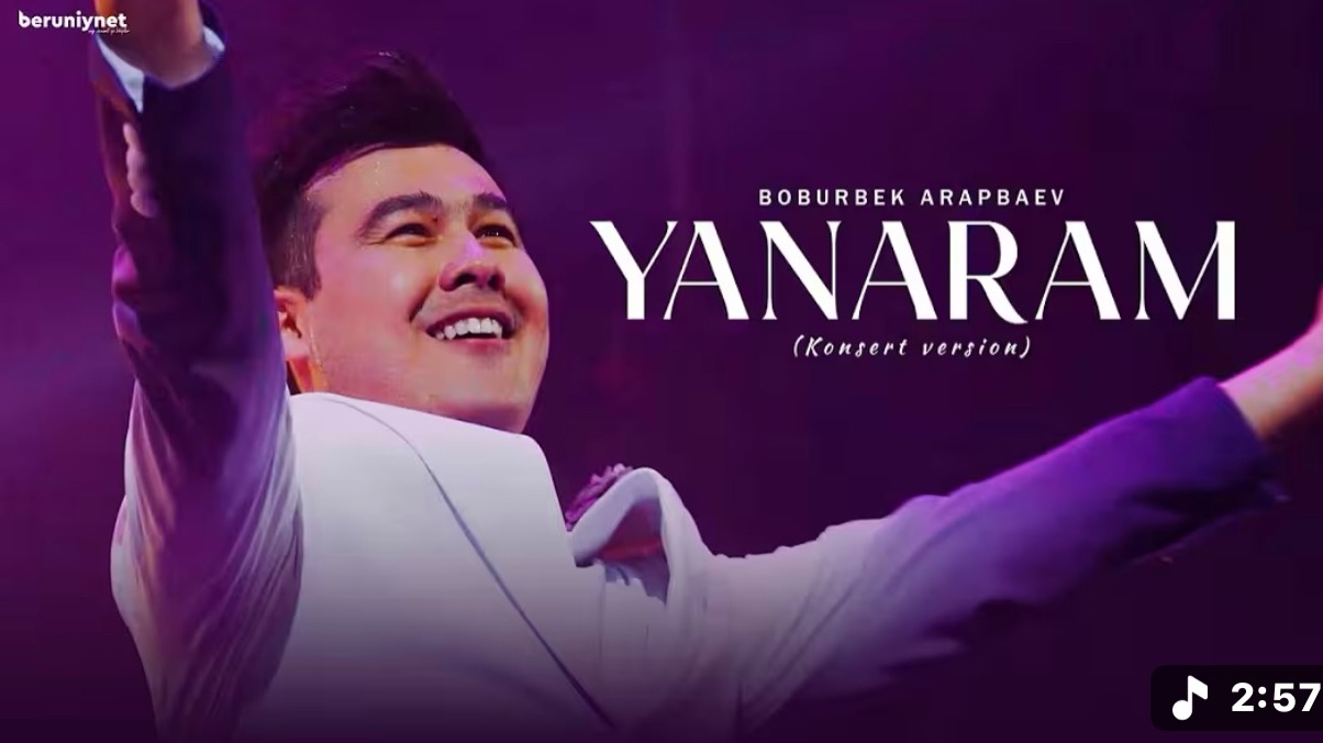 Boburbek Arapbaev - Yanaram (Konsert version) смотреть онлайн