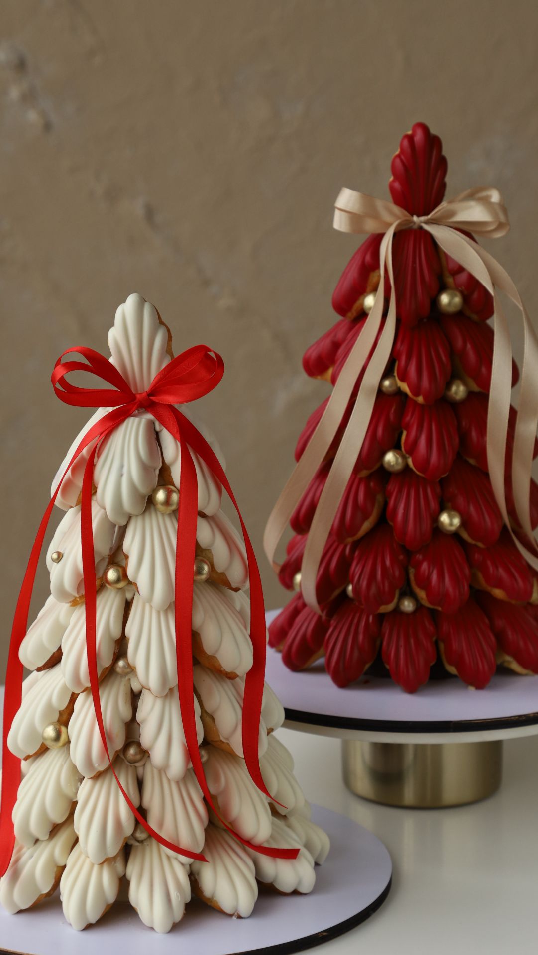 В этом году сделали Ёлочки-мадлен 💫🎄