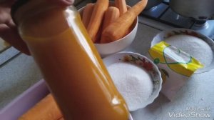 МОРКОВНЫЙ СОК на ЗИМУ самый простой способ приготовления