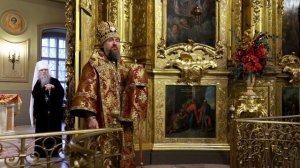 Слово митр. Воскресенского Григория в престольный праздник в храме cщмч. Климента папы Римского.