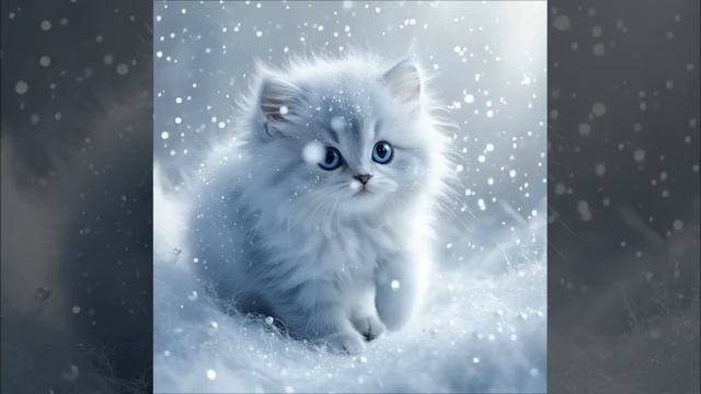 Маленький снежный комочек счастья.