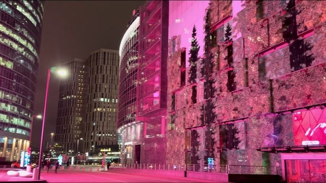 🌃Современная Россия ночью прогулка по Москве Сити и ритму растущего мегаполиса✨🏙️ смотреть онлайн