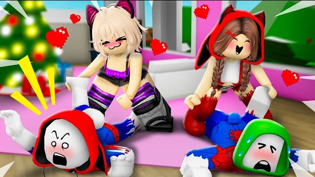 Бэтгёрл и её подруги поймали Человека-паука Джей Джея и Майки! Анимация смотреть онлайн