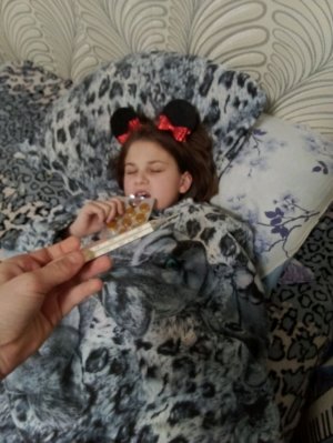 сестра тоже заболела